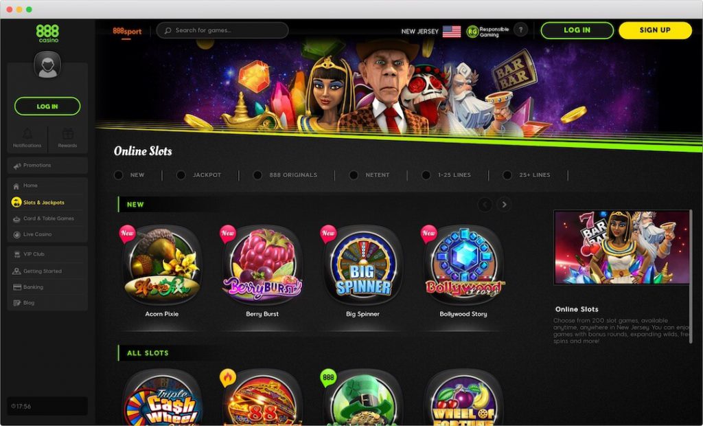 888 Online Casino Uk